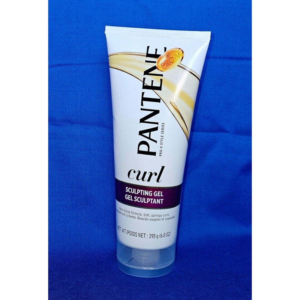 Pantene ProV Style Series Curl Sculpting Gel Hair Non-Sticky Formula 6.8oz NEW